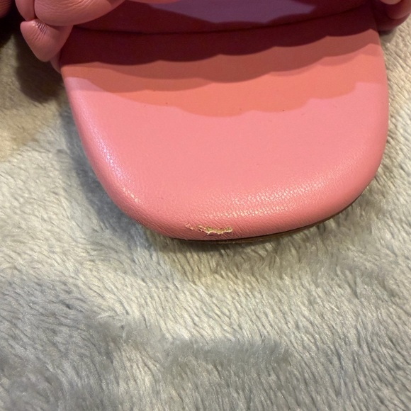 Steve Madden Pink Woven Strap Sandals - Picture 7 of 8